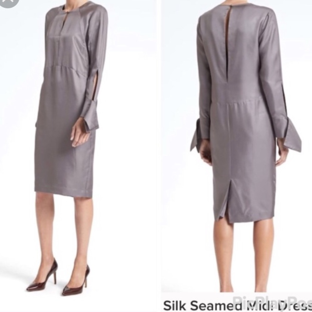 Banana Republic Heritage 100% Silk Dress
